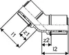 UPONOR S-Press, Winkel, 45°, 40-40, 1 Stk. Produktbild-Vorschau 3