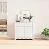 vidaXL Sideboard Drammen Blanc 79 x 43 x 75,5 cm Pin massif Voir les images du produit 4