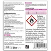A product label for SONAX AntiFrost + KlarSicht ZIRBE -20°C 5 Liter, detailing its features, application, and safety information. Produktbild-Vorschau