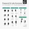 CELLONIC Kamera Wandhalterung mit 1/4" Zoll Gewinde für Produktbild-Vorschau 5