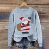 ASKSA Damen Lustige Weihnachtspullover Strickpullover Produktbild-Vorschau 2