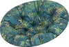 Polštářek na papasan Soa - Ø114 cm, tloušťka 8 cm - zelený, Náhled obrázku produktu 2