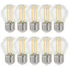 10 x LED Filament Leuchtmittel Tropfen Kugel G45 1W E27 Produktbild-Vorschau 1