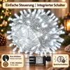 100M 800LEDs 8 režimů pohádkové světla napájení, časovač, Náhled obrázku produktu 3