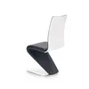 A modern chair with a curved design. Voir les images du produit