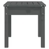 Gartenbank Grau 50x44x45 cm Massivholz Kiefer , Gartenbänke Produktbild-Vorschau 5