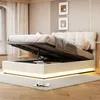ProximaX Polsterbett 140x190 cm mit Gasdruckheber und Produktbild-Vorschau 4