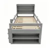 Flieks Kinderbett 90x200cm mit Led, Jugendbett Klassisches Produktbild-Vorschau 9