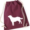 Huuraa Turnbeutel Labrador Retriever Silhouette 12 Liter Produktbild-Vorschau 1