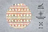 MuchoWow® Mauspad Mousepad Regenbogen - Südamerika - Muster Produktbild-Vorschau 3