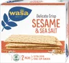 Wasa  Tasty Snacks Crisp Sesam+Sea Salt 190g Produktbild-Vorschau 1