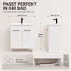 Badmöbel-Set Ronda 60 cm mit Keramikwaschbecken, 2 Türen, Produktbild-Vorschau 4