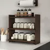 Étagère à épices HOMIDEA Zen avec 3 tablettes en bois – Voir les images du produit 3