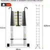 STANEW Échelle Télescopique 6,2M en Aluminium Bricolage Voir les images du produit 2