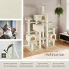 tectake® Kratzbaum Entissar 214 cm inklusive Kippschutz Produktbild-Vorschau 4