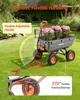 Chariot de jardin VEVOR avec fonction basculante, chariot Voir les images du produit 7