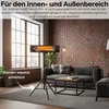 Zilan Karbon Heizstrahler | mit Fernbedienung | Timer | 4 Produktbild-Vorschau 13