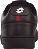 The back view of a black Lotto sneaker. Podgląd zdjęcia produktu
