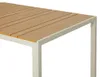 Tavolo da giardino Noah 150x90 cm, effetto teak. Anteprima dell’immagine prodotto 3