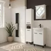 Szafka łazienkowa z umywalką stojąca 85 x 55 x 42 cm Podgląd zdjęcia produktu 7