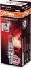 The image shows the packaging of an OSRAM H1 12V 100W Super Bright Premium headlight bulb. The packaging features a red and black design with an image of a car and the product itself. Produktbild-Vorschau
