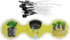 Plastkon Cobble Trio samozavlažovací květináč bílá varianta Náhled obrázku produktu 6
