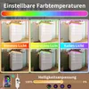 Commode Sweiko, buffet brillant avec 6 tiroirs, éclairage Voir les images du produit 5