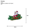 Scena natalizia a LED "X-Mas Train", treno di Natale, Anteprima dell’immagine prodotto 5