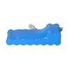 A blue battery pack with a white connector and red and white wires, isolated on a white background. Podgląd zdjęcia produktu