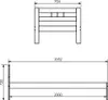 Inter Link Einzelbett JANA 90x200 Natur Massivholz Produktbild-Vorschau 4