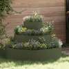 vidaXL Garten-Pflanzgefäß Olive Grün 90 x 90 x 20 cm Produktbild-Vorschau 2
