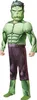 Deluxe Kostüm Hulk Kinder - 116/128 (7-8 Jahre) Produktbild-Vorschau 1