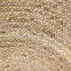 Okrągły dywan jutowy Cosy 80 cm Podgląd zdjęcia produktu 5