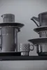 Elegantes Espresso-Tassen Set aus Steingut, 4er-Set, 10 cl Produktbild-Vorschau 4