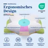 Zertifiz. ergonomisches Design, atmungsaktiv, geeignet für Allergiker, temperaturregulierend. Produktbild-Vorschau