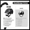 KED Kailu Helm – Kinderhelm mattschwarz größe M (53-59 cm) Produktbild-Vorschau 6
