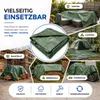4x5m Abdeckplane wasserdicht - 200 g/m² Gewebeplane - Plane Produktbild-Vorschau 8