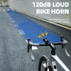 Elektronický zvonček na bicykel Rockbros v čiernej farbe Náhľad obrázku produktu 3
