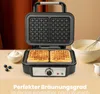ProfiCook PC-WA 1240 2 Waffel(n) 1000 W Schwarz, Edelstahl Produktbild-Vorschau 19