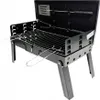 Grill węglowy turystyczny mini przenośny składany walizka Podgląd zdjęcia produktu 1