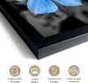 MuchoWow® MuchoWow® Gerahmtes Poster Blumen - Blau - Produktbild-Vorschau 3