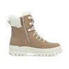 A single beige boot is shown against a white background. Voir les images du produit