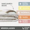 Daunendecke 155x220 cm 90 % Daunen   Ganzjahresdecke Daunen Produktbild-Vorschau 5