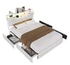 UnboxG Polsterbett 160x200 cm mit Stauraum,  LED & USB Produktbild-Vorschau 14