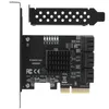 Rozšiřující karta PCIE na 6portový pevný disk SATA 3.0 6G Náhled obrázku produktu 1