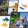 A collage of images related to fishing, showing different fishing scenarios and fishing lures. Produktbild-Vorschau