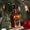 Christbaumschmuck WHISKY - Glas - inkl. Aufhänger - H: 14,5cm Produktbild-Vorschau
