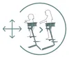 Cybex Gold Lemo Learning Tower Set Pietra Blu Anteprima dell’immagine prodotto 12