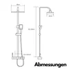 Duschsystem Regendusche mit Thermostat Produktbild-Vorschau 10