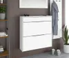 Schuhschrank Oliva 2 hängend Basic weiß matt Produktbild-Vorschau 2